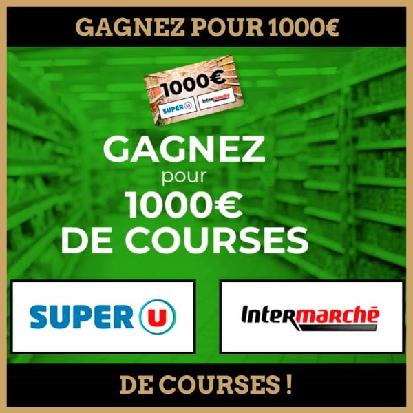 Concours : Gagnez pour 1000 euros de courses!
