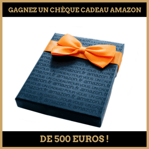 Concours : Gagnez un chèque cadeau Amazon de 500 euros!