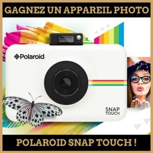 concours polaroid snap touch
