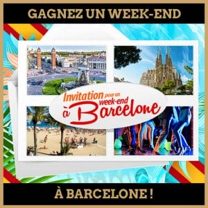 concours week-end barcelone