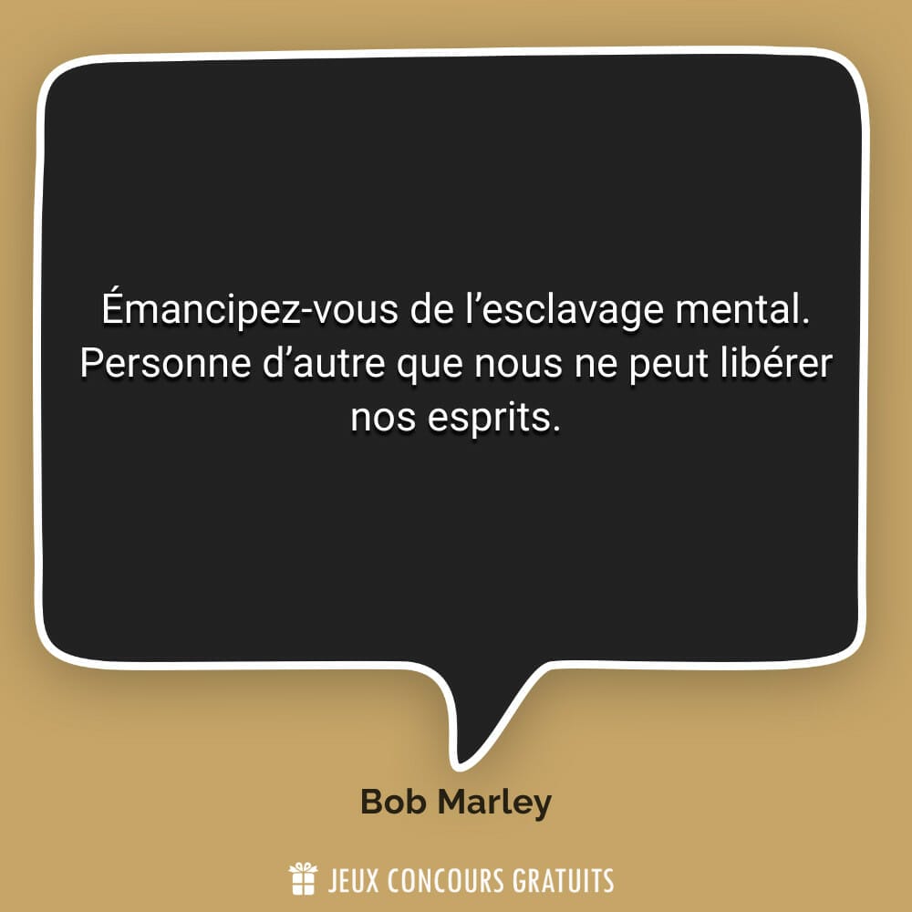Citation Bob Marley