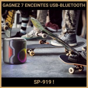 CONCOURS : GAGNEZ 7 ENCEINTES USB-BLUETOOTH
